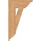 Ekena Millwork Traditional Traditional Smooth Bracket, Western Red Cedar, 5 1/2"W x 18"D x 30"H BKT06X18X30TRA01SWR - alternate 4